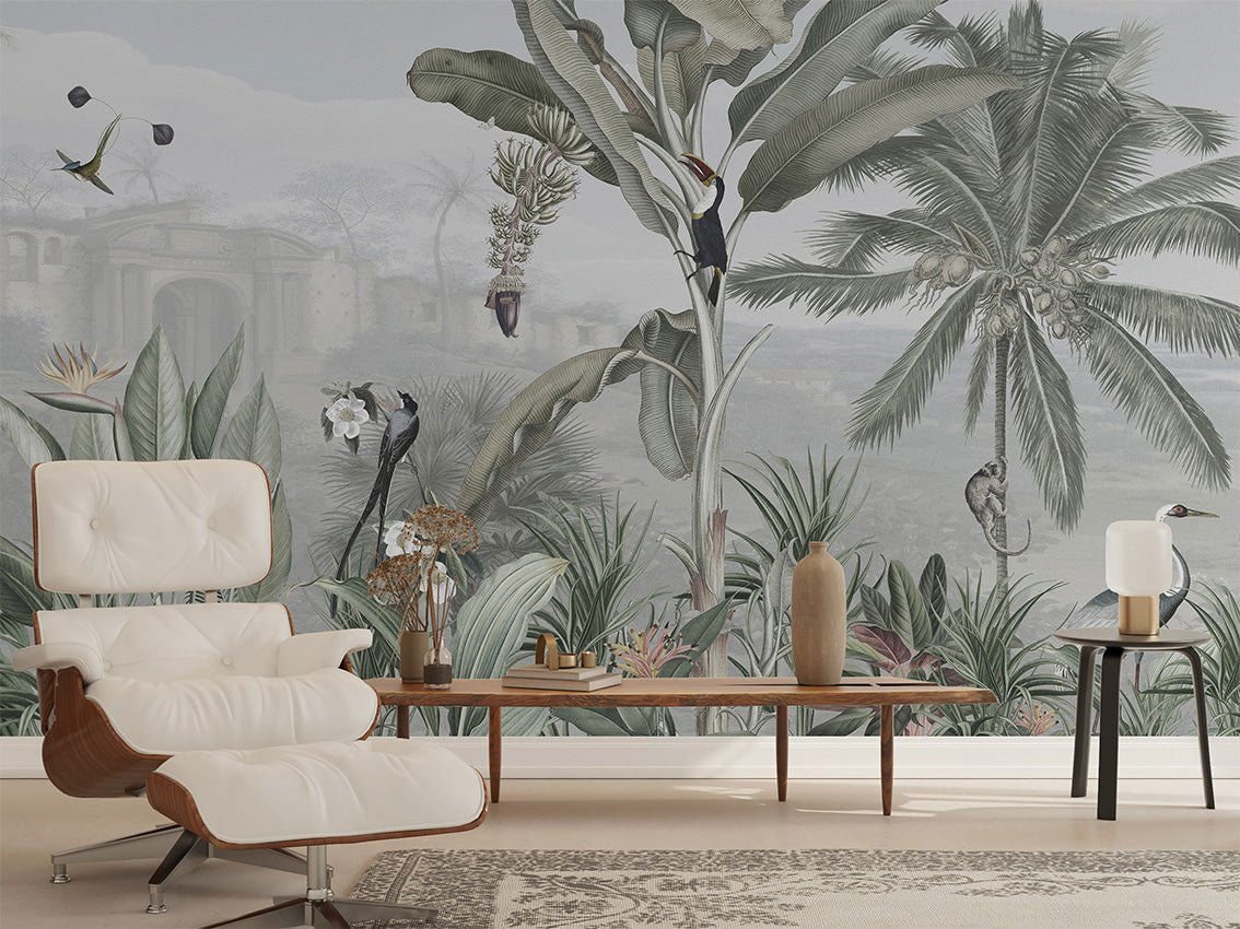 Wallpaper - Botanical Beauty - Panorama (Pre - Orders) - LPM Home