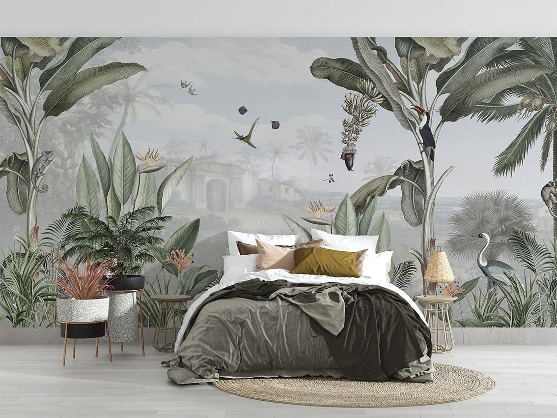 Wallpaper - Botanical Beauty - Panorama (Pre - Orders) - LPM Home