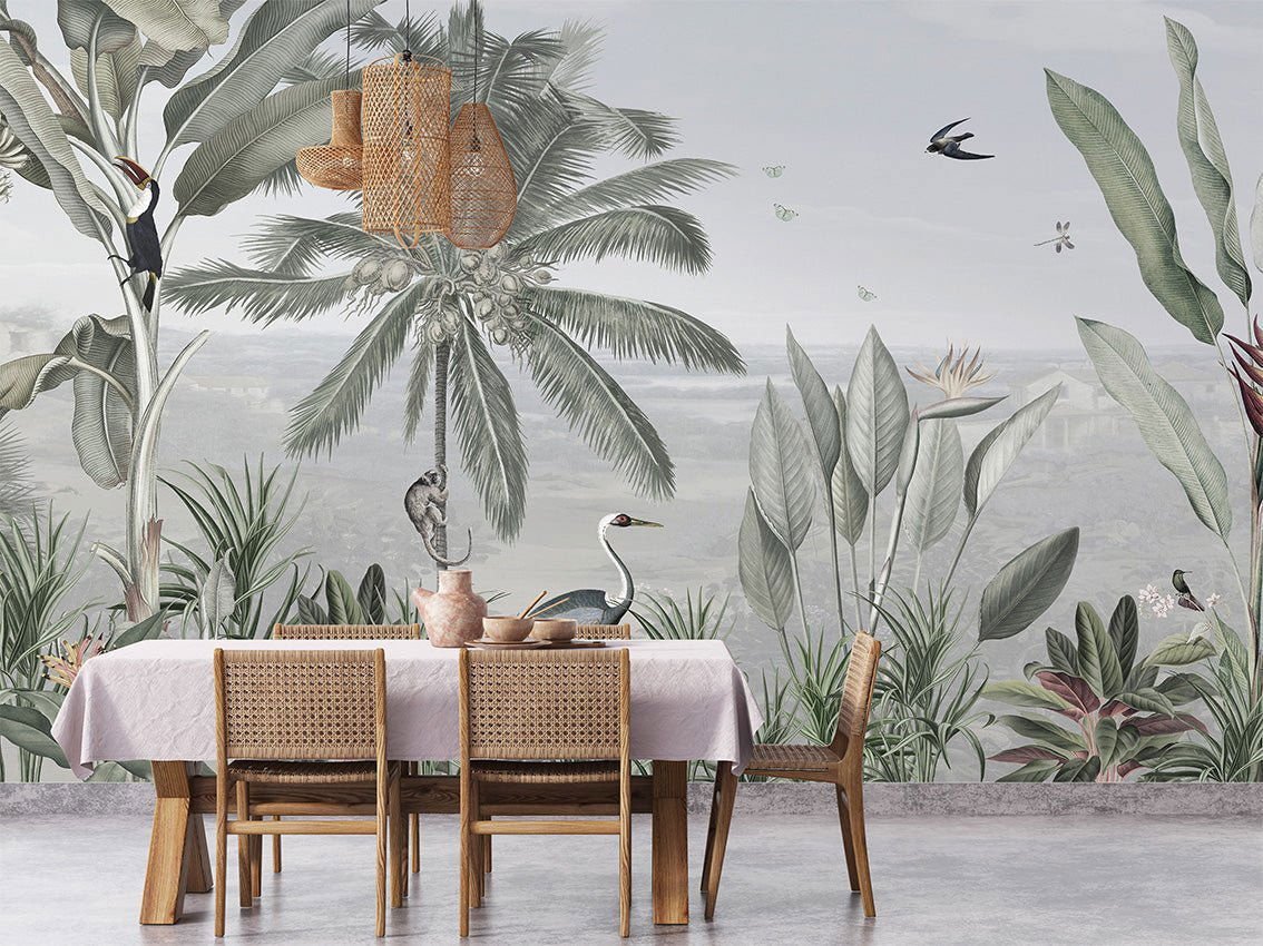 Wallpaper - Botanical Beauty - Panorama (Pre - Orders) - LPM Home
