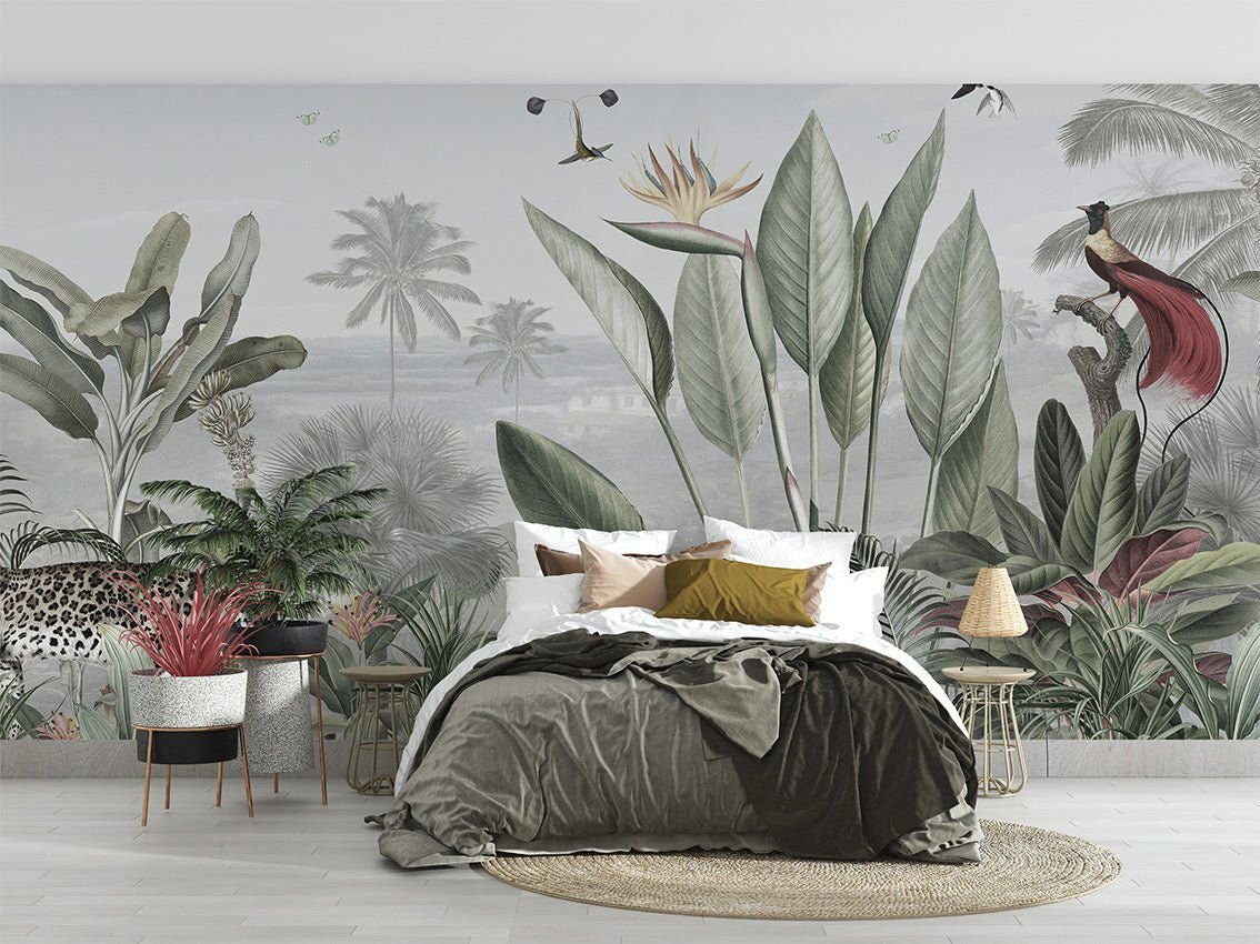 Wallpaper - Botanical Beauty - Panorama (Pre - Orders) - LPM Home
