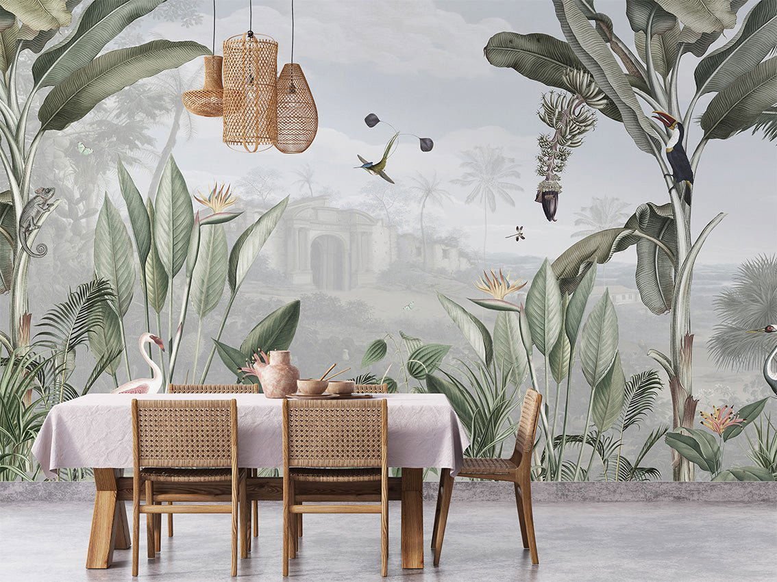 Wallpaper - Botanical Beauty - Panorama (Pre - Orders) - LPM Home