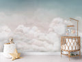 Wallpaper - Calming Clouds Blue (Pre - Order) - LPM Home