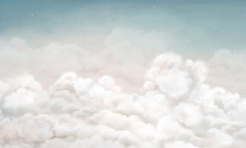 Wallpaper - Calming Clouds Blue (Pre - Order) - LPM Home