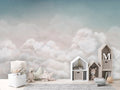Wallpaper - Calming Clouds Blue (Pre - Order) - LPM Home