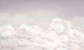 Wallpaper - Calming Clouds Pink (Pre - Order) - LPM Home