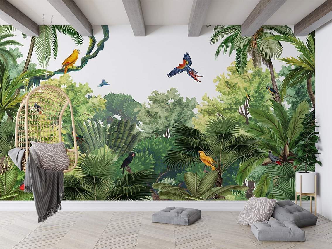 Wallpaper - Canopy Jungle - Bright (Pre - Order) - LPM Home
