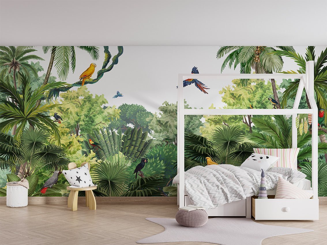 Wallpaper - Canopy Jungle - Bright (Pre - Order) - LPM Home