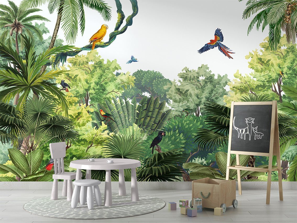 Wallpaper - Canopy Jungle - Bright (Pre - Order) - LPM Home
