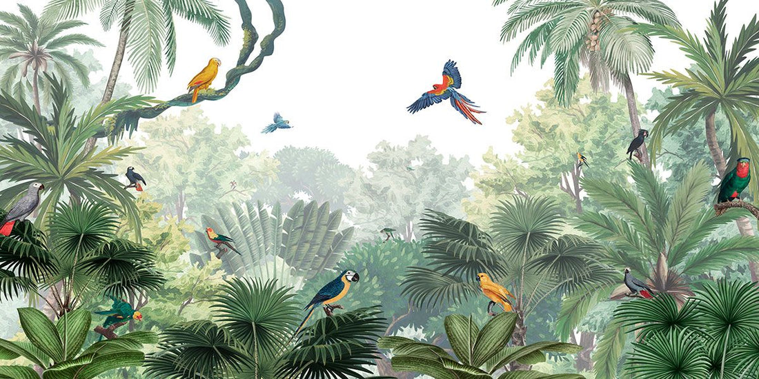 Wallpaper - Canopy Jungle - Natural (Pre-Order) - LPM Home