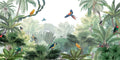 Wallpaper - Canopy Jungle - Natural (Pre - Order) - LPM Home