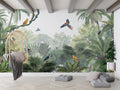 Wallpaper - Canopy Jungle - Natural (Pre - Order) - LPM Home