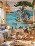 Wallpaper - Cats Cafe (Pre-Order) - LPM Home