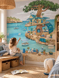 Wallpaper - Cats Cafe (Pre-Order) - LPM Home