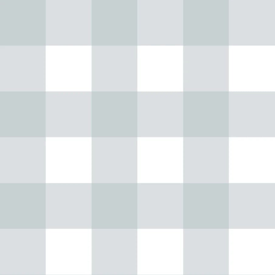 Wallpaper - Check Classic Gray - Le Petit Marché Home Furniture