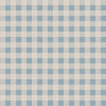 Wallpaper - Check Minimini Blue Cream - Le Petit Marché Home Furniture