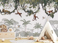 Wallpaper - Cheeky Monkeys (Pre - Order) - LPM Home