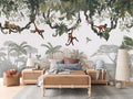 Wallpaper - Cheeky Monkeys (Pre - Order) - LPM Home