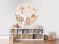Wallpaper City Cats - Monochrome Circle (Pre - Order) - LPM Home