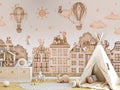 Wallpaper - City Cats Monochrome (Pre - Order) - LPM Home