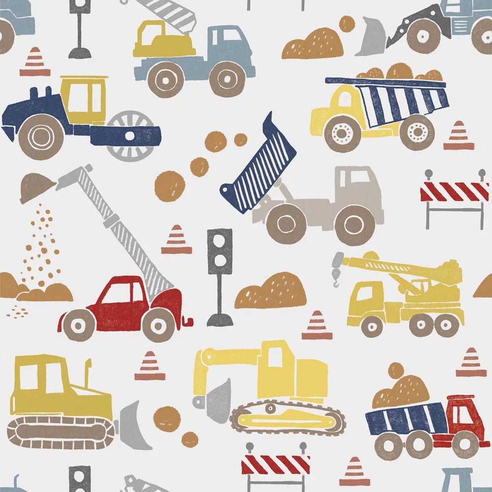 Wallpaper - Construction Colour - Le Petit Marché Home Furniture