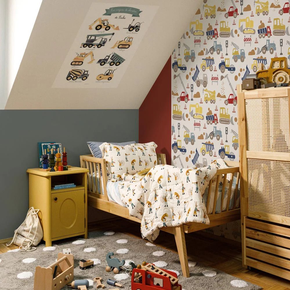 Wallpaper - Construction Colour - Le Petit Marché Home Furniture