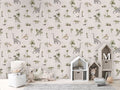Wallpaper - Dashing Dinos - White (Pre - Orders) - LPM Home
