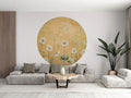 Wallpaper - Dazzling Daisies - Yellow - Circle (Pre-Order) - LPM Home