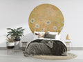 Wallpaper - Dazzling Daisies - Yellow - Circle (Pre-Order) - LPM Home