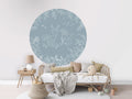 Wallpaper - Deer Doodle Blue - Circle (Pre - Order) - LPM Home