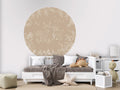 Wallpaper - Deer Doodles Beige - Circle (Pre - Order) - LPM Home