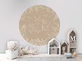 Wallpaper - Deer Doodles Beige - Circle (Pre - Order) - LPM Home