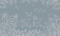 Wallpaper - Deer Doodles Blue (Pre - Order) - LPM Home
