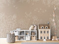 Wallpaper - Deer Doodles Brown (Pre - Order) - LPM Home