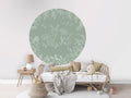 Wallpaper - Deer Doodles Green - Circle (Pre - Order) - LPM Home