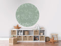 Wallpaper - Deer Doodles Green - Circle (Pre - Order) - LPM Home