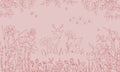 Wallpaper - Deer Doodles Pink Dark (Pre - Order) - LPM Home