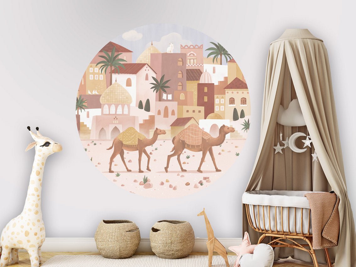 Wallpaper - Desert Dreams - Circle (Pre - Order) - LPM Home