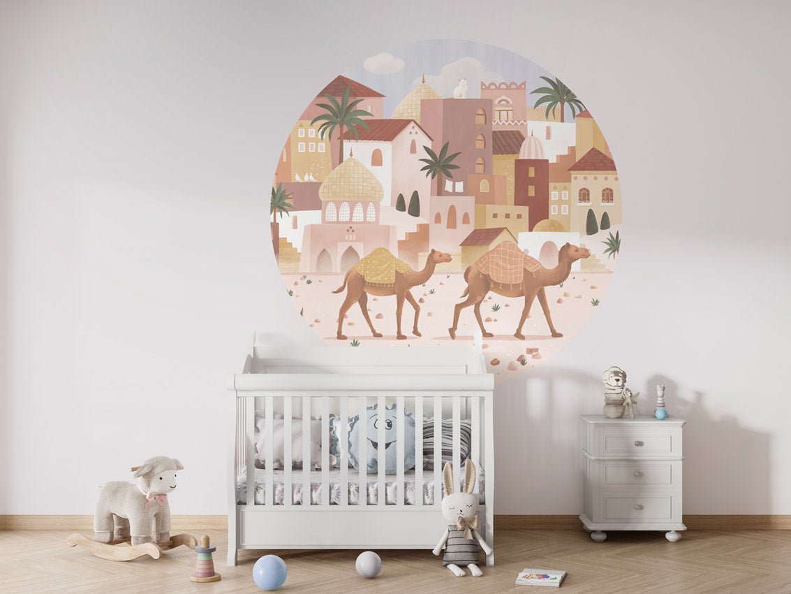 Wallpaper - Desert Dreams - Circle (Pre - Order) - LPM Home