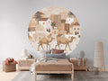 Wallpaper - Desert Dreams Monochrome - Circle (Pre - Order) - LPM Home
