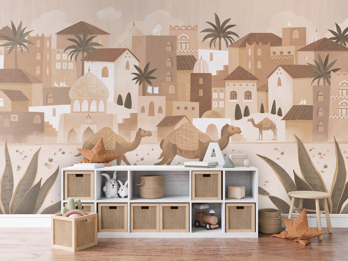 Wallpaper - Desert Dreams Monochrome (Pre - Order) - LPM Home