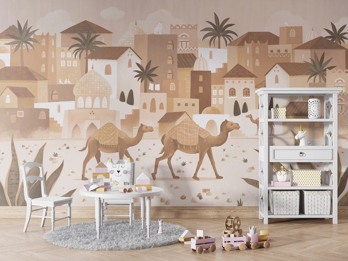 Wallpaper - Desert Dreams Monochrome (Pre - Order) - LPM Home