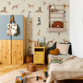 Wallpaper - Dogs are The Best Beige with Dots - Le Petit Marché Home Furniture
