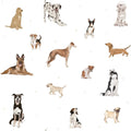 Wallpaper - Dogs are The Best White - Le Petit Marché Home Furniture