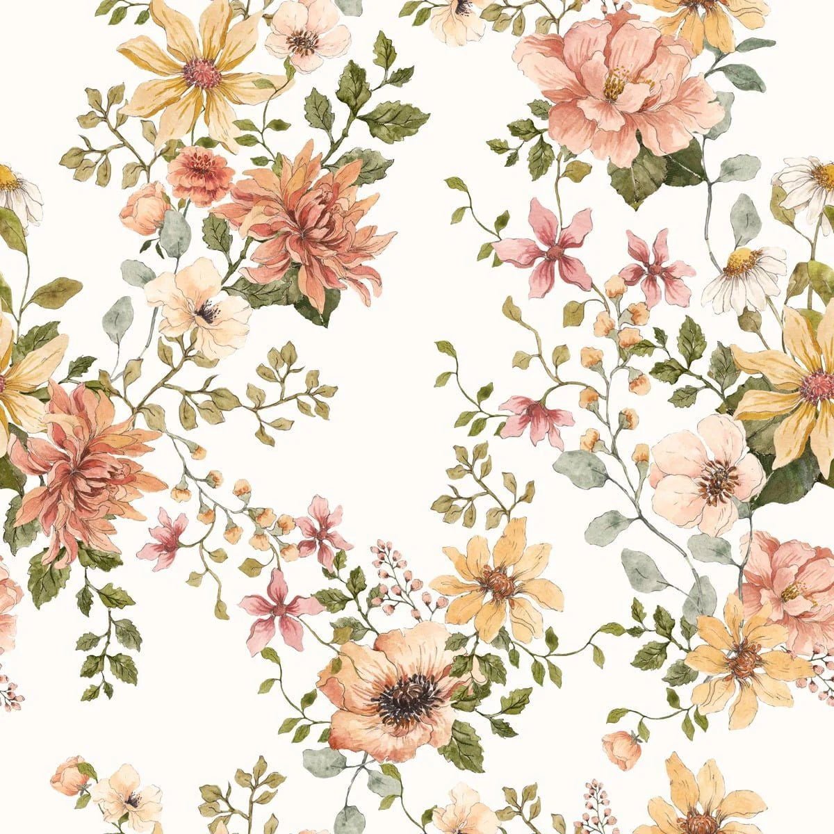 Wallpaper - English Garden - Le Petit Marché Home Furniture