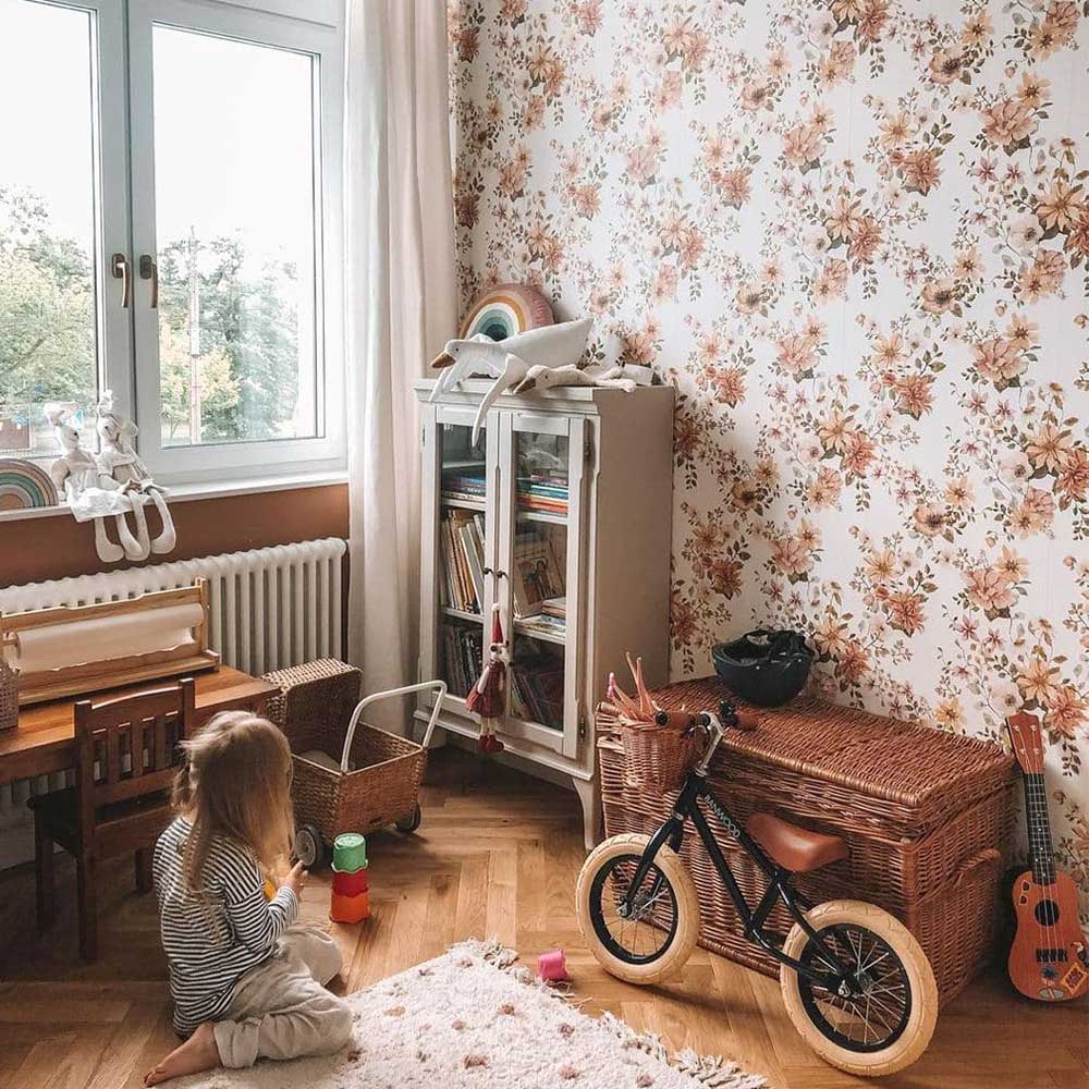 Wallpaper - English Garden - Le Petit Marché Home Furniture