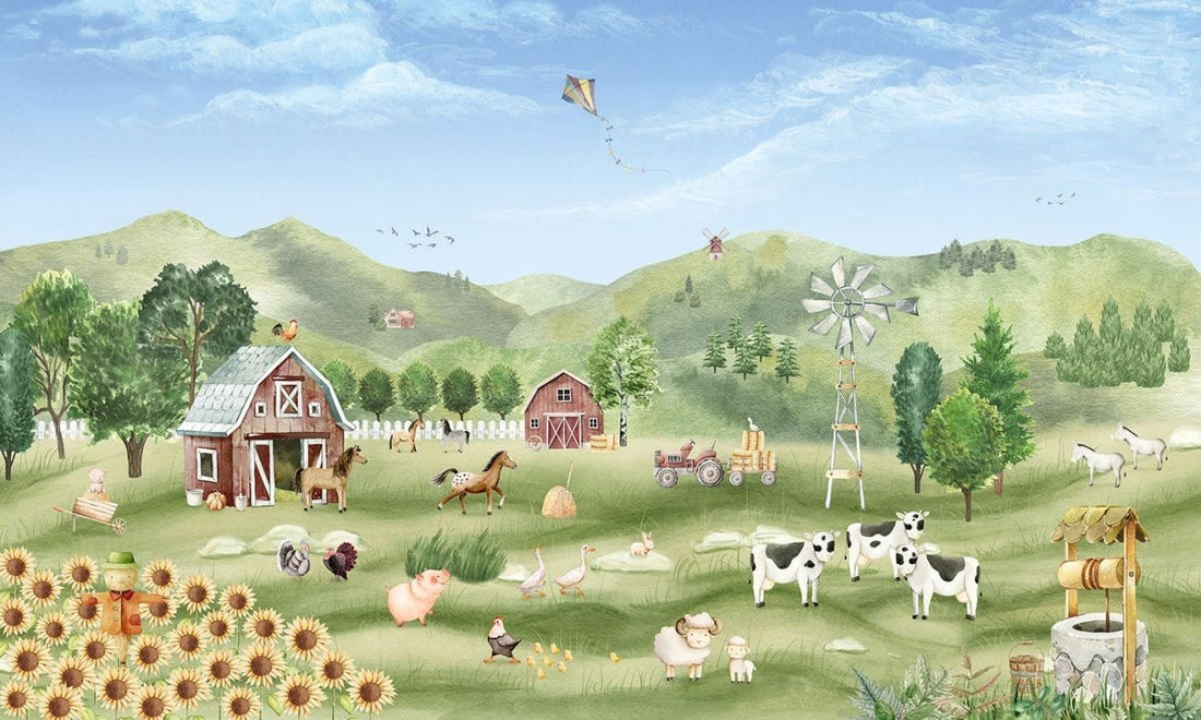 Wallpaper - Farm Joy (Pre - Order) - LPM Home