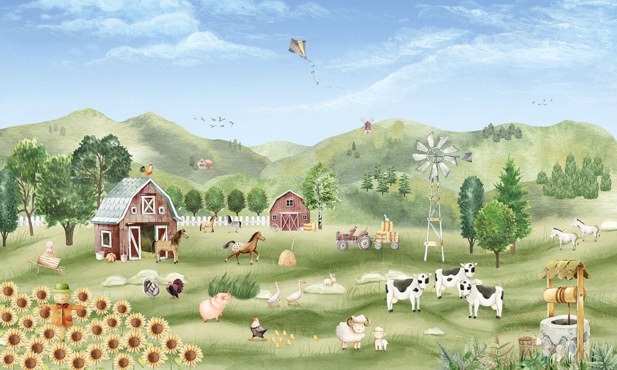 Wallpaper - Farm Joy (Pre - Order) - LPM Home