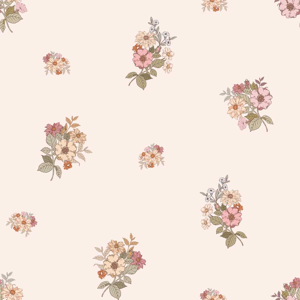 Wallpaper - Floral Memories - Le Petit Marché Home Furniture