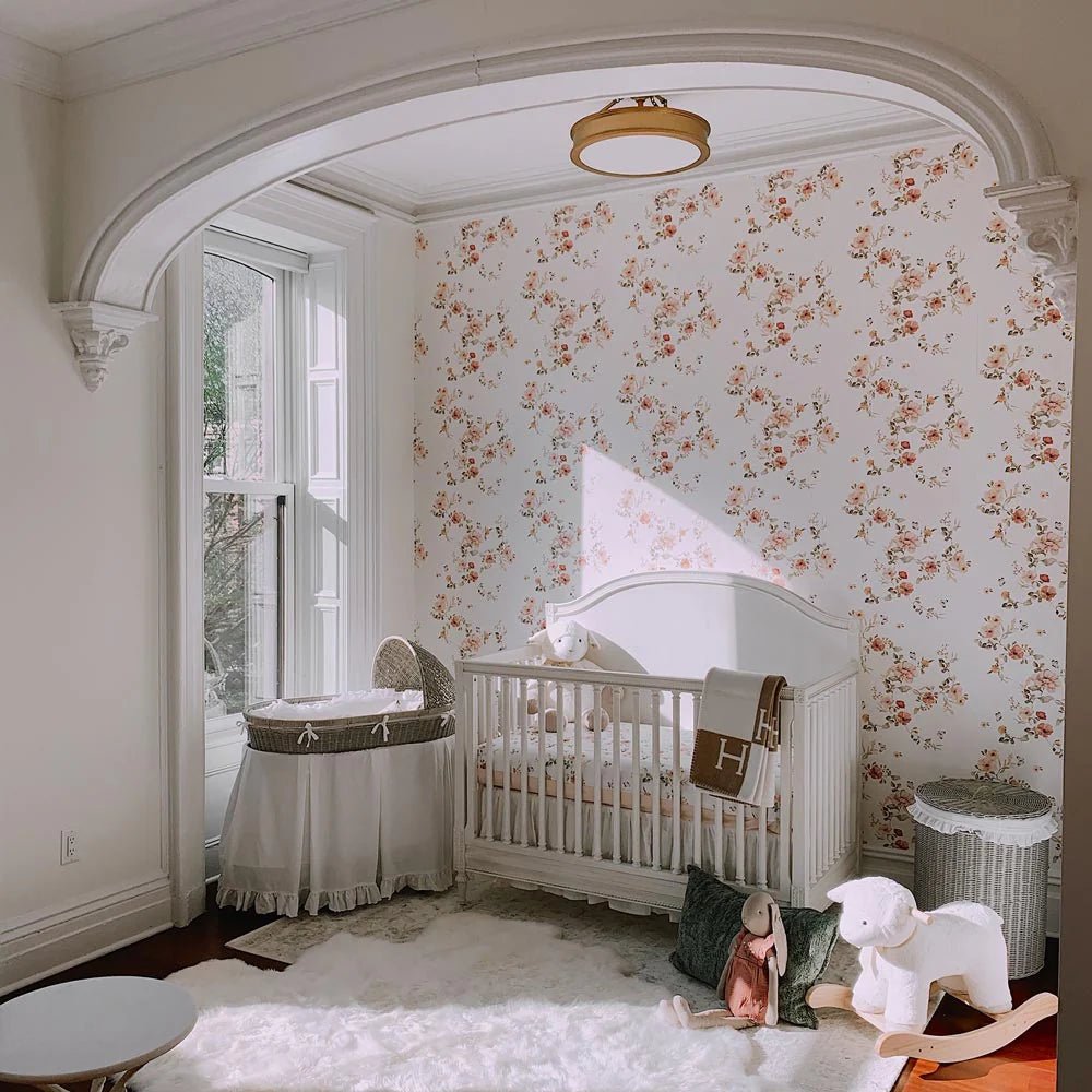 Wallpaper - Floral Vintage - Le Petit Marché Home Furniture