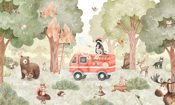 Wallpaper - Forest Fire Fighter (Pre - Order) - LPM Home